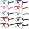 V.W.E. 10 Pairs Bulk Reading Glasses Men or Women Clear Lens Simple No Logo Readers (CR09 Mix, 2.50, x) view 1