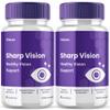 (2 Pack) Sharp Vision Capsules, SharpVision Supplement Premium Advanced Maximum Strength Formula, Sharpe Vision Healthy Eyes Support Natural Ingredients Vitamins Pills, Sharper Vision Reviews (120 ct) view 1
