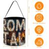 Roma Italia Cute Halloween Trick Or Treat Bags Candy Bucket Tote Gifts Bag with Handle for Party Favor Supplies view 2