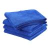 HARFINGTON 4 Pack Microfiber Cleaning Cloth, 28" x 12" Multi-Functional Cleaning Towels Reusable Absorbent Rags for Car Wash Kitchen Household Window Clean, Sapphire Blue view 1