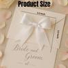 100pcs White Gift Wrap Bows - 3.3 Inch Elegant Bows for Gift Wrapping, Party Decorations, Wedding Decor, Birthday Presents, Holiday Gifts, DIY Crafts, Baby Shower, Anniversary, Christmas, Gift Bags view 2