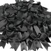 100pcs Black Gift Wrap Bows - 3.3 Inch Elegant Bows for Gift Wrapping, Party Decorations, Wedding Decor, Birthday Presents, Holiday Gifts, DIY Crafts, Baby Shower, Anniversary, Christmas, Gift Bags view 1