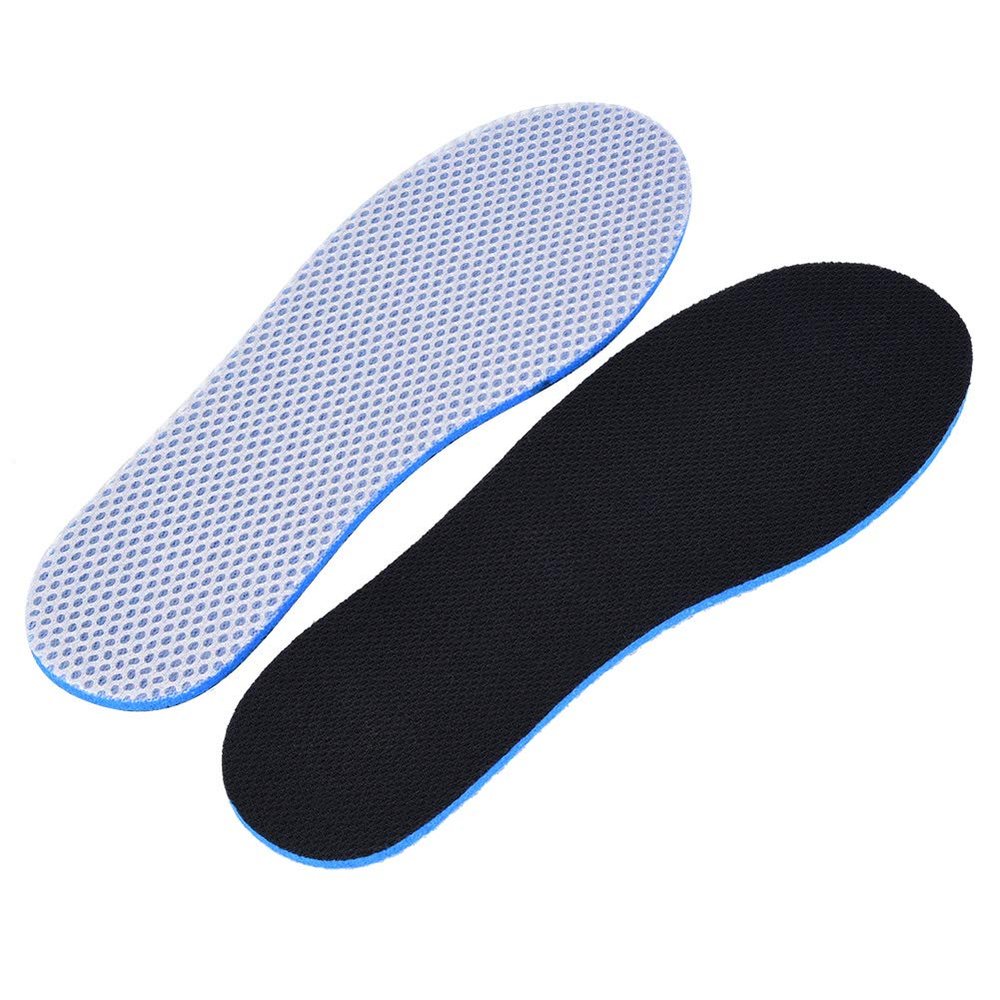 Breathable Shoe Pads, Comfortable Cushioning Sponge Sneaker Insert Cushion Dual Side Perforated Replacement Shoe Pads for Women Men (41-42)
