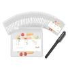 18 Packs Color Pill Pouch Bags 12mil 3 x 2.75 Inch bpa-Free, Frosted Clear EVA Materials, Heavy-Duty Thick Plastic Bags, Seal Zipper for Travel Medicine Organizer, Jewelry, Small Craft Pieces-Clear view 1