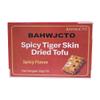 Spicy Tiger Skin Tofu Dried Snack, Office, Camping, Portable Leisure Snack, Spicy Flavor, 20 Pack.