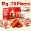 Spicy Tiger Skin Tofu Dried Snack, Office, Camping, Portable Leisure Snack, Spicy Flavor, 20 Pack. view 3
