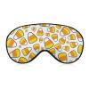 GregTins Candy Corn Halloween Sleep Mask for Women Men Soft Eye Masks Adjustable Blindfold Sleeping Shade Cover 8 X 4 Inch view 1