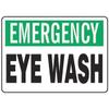 Emergency Eye Wash, 10" W x 7" H, Rectangle, Plastic, Mfr: MFSD917VP-A view 1
