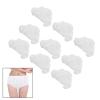 Brrnoo Women's Briefs 100-Pack Individually Wrapped Non-Woven Underwear for, Spa & Travel (White, Lightweight & Hygienic) view 2