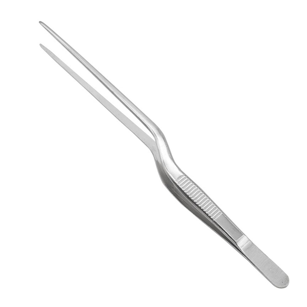 1 Piece Silver Professional Design Stainless Steel Ear Tweezers Clip Dug Earwax Tools, Care Stainless Steel Precise Medical For Gentle And Precise