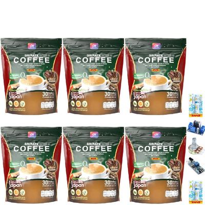Arabica Intense Good Shape SRIRATE Coffee Instant Mix Powder Snack 20in1 Much Mellow Delicious 30 Sachets/Box Set 6 A228 By Thaigiftshop [Get Free Tomato Facial Mask]