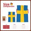 OXKGHHO Swedish Flag Print Gift Bag,Drawstring Pouch Christmas For Small Gifts,For Jewelry And Party Favors view 4