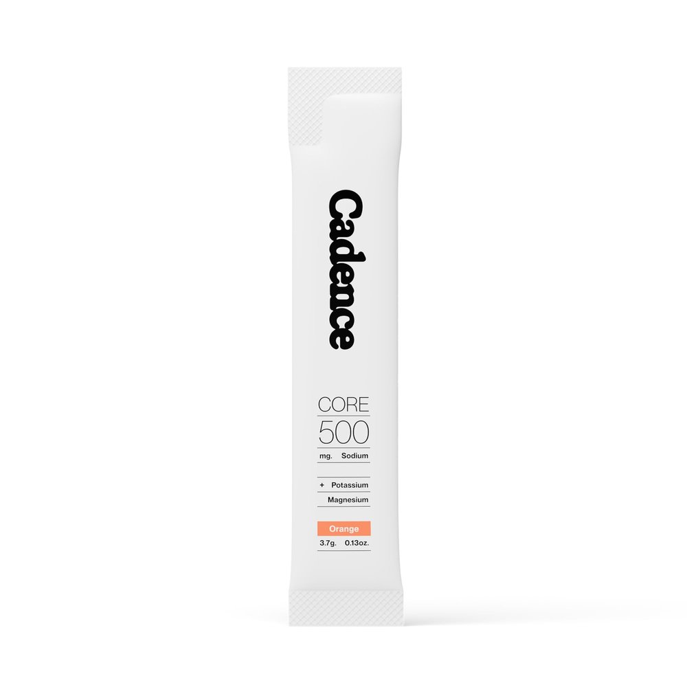 Cadence Sachets Core Orange - Carton (5g x 30) Science-Backed Hydration | Electrolyte Formula | Vegan, Keto & Paleo Friendly | Sodium, Potassium & Magnesium for Performance & Recovery