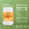 FEASTICA Natural Tahini Paste 100% Roasted Sesame Paste, Vegan & Gluten-Free, Keto & Dairy-Free, Non-GMO, No Palm Oil, Mediterranean Spread for Hummus, Dressings, Sauces & Healthy Cooking (16 Ounce (Pack of 6)) view 3