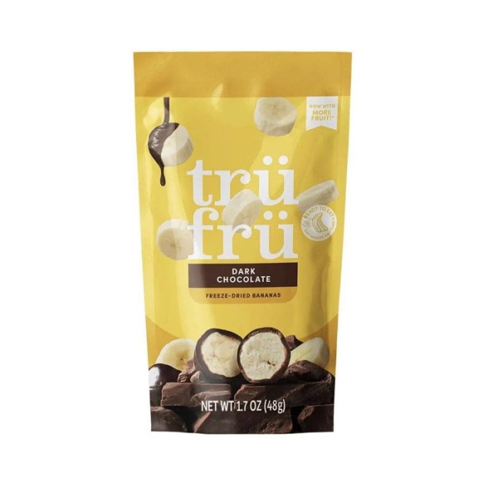 Tru Fru Freeze-Dried Bananas in Dark Chocolate, 1.7 Ounce Bag