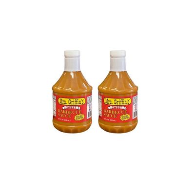 2 pack Mrs. Griffins Sweet BBQ Sauce