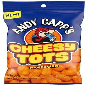 ANDY CAPPS CHEESY TOTS PUFFCORN Pack Of (1) 1.5oz
