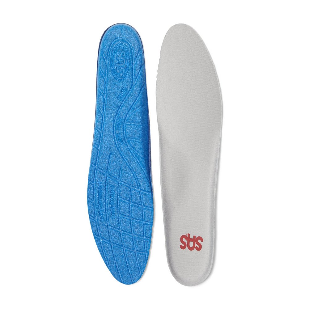 SAS, Womens, Cool Step - #1 Comfort Footbed Replacement Insole, Mist, 11.5 Wide - WW (W - XW)