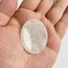 GolbalJew Clear Quartz Thumb Worry Stone for Anxiety Healing Crystals Sets, Hand Carved Crystals and Healing Stones, Meditation Crystal Reiki Natural Relax Palm Stone for Anxiety Therapy Relief view 4