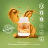 FEASTICA Natural Tahini Paste 100% Roasted Sesame Paste, Vegan & Gluten-Free, Keto & Dairy-Free, Non-GMO, No Palm Oil, Mediterranean Spread for Hummus, Dressings, Sauces & Healthy Cooking (32 Ounce (Pack of 3)) view 2