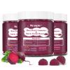 Nitric Oxide Beet Root Gummies with Grape Seed, Vitamin C & B12, for Endurance, Performance & Recovery | Mixed Berry Flavors, Vegan, Non-GMO, Gluten Free 60 Gummies view 1