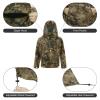 Tongcamo Mosquito Net Suit Camo Hunting Mesh Suit Bug Net Clothing with Hood for Outdoor Protection No-See-Ums Garden Camping view 3