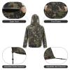 Tongcamo Mosquito Net Suit Camo Hunting Mesh Suit Bug Net Clothing with Hood for Outdoor Protection No-See-Ums Garden Camping view 3