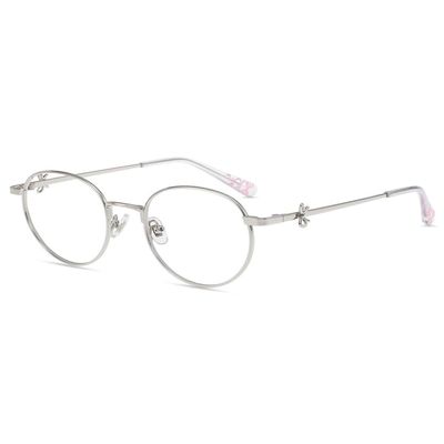 Firmoo Elegant Reading Glasses for Women Blue Light Blocking Metal Frame with Bow, Anti Glare, 0.5 to 3.0 Magnification, Lightweight (Gold, Silver, Black)