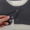 Beisto Winter Shoulder Warming Vest Shawl Cape Sleeveless Shoulder Warmers Pad Body Wrap for Men Women view 2