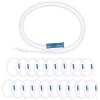 YOOGUSTO 20 Pack Urine Bag Extension Tubing 39.4" Flexible and Kink-Resistant Urinary Collection Tube Blue view 1