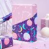 RUSPEPA Reversible Galaxy Wrapping Paper Roll, Mini Roll, Colorful Planets and Moon with Constellation Design Gift Wrap for Girls, Birthday, Space Party, Baby Shower, 17 Inches x 16.4 Feet view 4
