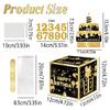 Birthday Money Box for Cash Gift with DIY StickersA Surprising Money Gift Box with Pull-Out Happy Birthday Card & 50 Cash Bags, Ideal Gift for Men, Women All Ages view 2