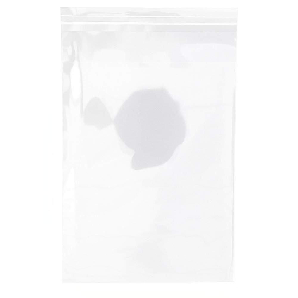 100 Pcs 6x9 Clear Cellophane Bags Self Sealing Resealable Cello Poly OPP Bags for Cookies, Bakery, Cards, Photos & Treats