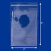 100 Pcs 6x9 Clear Cellophane Bags Self Sealing Resealable Cello Poly OPP Bags for Cookies, Bakery, Cards, Photos & Treats view 2