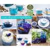 100% Pure Butterfly Pea Flower Powder - Natural Food Coloring - Vibrant Blue Clitoria Ternatea Powder - Caffeine-Free Supercolor 200g view 3