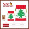 YKJJFVZ Flag Of Lebanon Print Medium Size Drawstring Gift Bags Jewelry Pouches For Candy Wedding Favors Christmas view 4