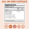 Health Dose Triple Magnesium Complex 1000 mg | L-Threonate, Bisglycinate, Citrate & Malate Blend | Support for Muscle Relaxation, Sleep & Cognitive Function | 120 Capsules | All-in-One Formula view 3