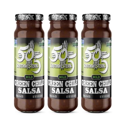 505 Southwestern (16 oz (Pack of 3), Green Chile Salsa Mild)