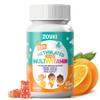 Zoyki Methylated Multivitamin Gummies for Kids - Childrens MTHFR Support Supplement with B Complex 5-MTHF Folate (L-Methylfolate) B1 B3 B6 B12 Biotin Vitamins A C D3 E - Vegan Gluten-Free Sugar-Free view 1