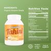 FEASTICA Natural Tahini Paste 100% Roasted Sesame Paste, Vegan & Gluten-Free, Keto & Dairy-Free, Non-GMO, No Palm Oil, Mediterranean Spread for Hummus, Dressings, Sauces & Healthy Cooking (32 Ounce (Pack of 6)) view 3