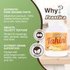 FEASTICA Natural Tahini Paste 100% Roasted Sesame Paste, Vegan & Gluten-Free, Keto & Dairy-Free, Non-GMO, No Palm Oil, Mediterranean Spread for Hummus, Dressings, Sauces & Healthy Cooking (32 Ounce (Pack of 6)) view 4