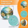 10 Year Serenity Bloom Sobriety Coin Journey into Serenity NA Medallion Spiritual Token for Recovery & Clean Time Empowering NA AA Chips Gift for Men & WomenNickel Finish view 3