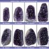 Amethyst Crystal Cluster Geode Natural Crystals and Healing Stones for Meditation, Energy Healing & Spiritual Healing Elegant Crystal Decor & Crystal Gifts (501-600 gram) view 2