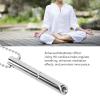 Anxiety Relief Necklace 2 Pack | Stainless Steel Breathing Exercise Device for Stress & Mindfulness | Soothing Calming Tool for Office/Car/Outdoor Use | Whistle Pendant Design view 2
