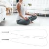 Anxiety Relief Necklace 2 Pack | Stainless Steel Breathing Exercise Device for Stress & Mindfulness | Soothing Calming Tool for Office/Car/Outdoor Use | Whistle Pendant Design view 3