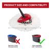 8-Pack Mop Replacement Heads for Ocedar Mop Replace Head EasyWrin Spin Mop Heads Replacements, Easy Cleaning Mop Head Replacement view 2