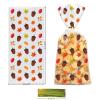 50Pcs Fall Cellophane Treat Bags Thanksgiving Goodie Bags Plastic Autumn Maple Leaves Pumpkin Pinecone Squirrel Candy Cookies Goodie Bag Falls Leaf Party Favor Gift Bag with Twist Ties (4 Styles) view 2