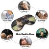 Soft Breathable Sleep Mask Eye Mask with Adjustable Elastic Strap German Shepherd Puppy Eye Shade Cover for Night Sleep Travel Nap view 4
