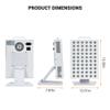 60 Beads Red Light Therapy for Face and Body, 2 Wavelengths Near Infrared Light Therapy, High Power Output, Perfect for Pain, Muscle, Energy, Recovery, Performance, RT300 view 2