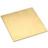 Brass Sheet Plate Brass Sheet Metal Industry DIY Experiment Sheet(1.2 * 150 * 150) view 1